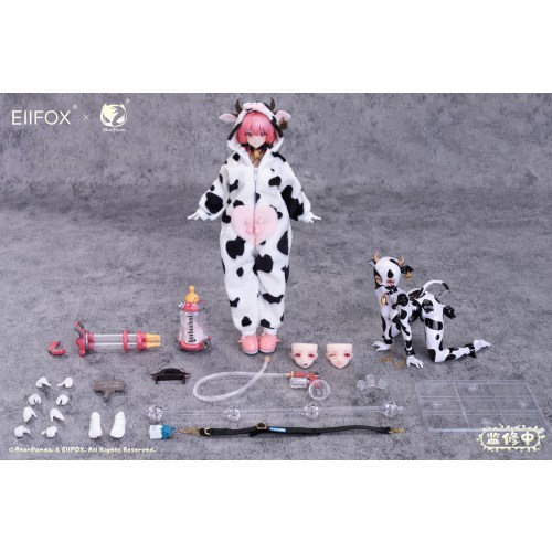 Bear Panda x EIIFOX 1／8 乳牛 MOMO 完成品アクションフィギュア 【HB880059】 (完成品アクションフィギュア)
