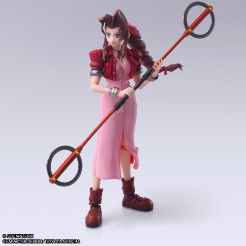 ブリングアーツ 『ファイナルファンタジーVII』 エアリス・ゲインズブール ミスリルロッドVer. (フィギュア)