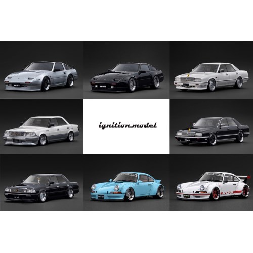 ignition model NISSAN GLORIA CIMA (Y31) Black(1／18 Scale) 【IG3900】 (ミニカー)_2