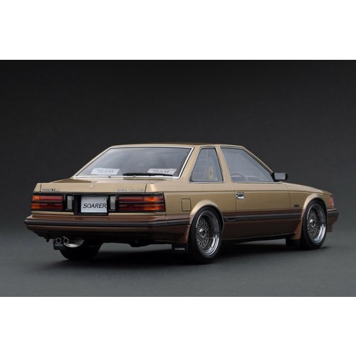 ignition model 1／18 Toyota Soarer 2800GT Extra (Z10) Gold／Brown 【IG3702】 (ミニカー)ミニカー