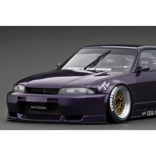 ignition model 1／18 PANDEM GT-R (BCNR33) Purple 【IG3032