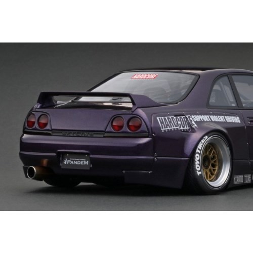 ignition model 1／18 PANDEM GT-R (BCNR33) Purple 【IG3032