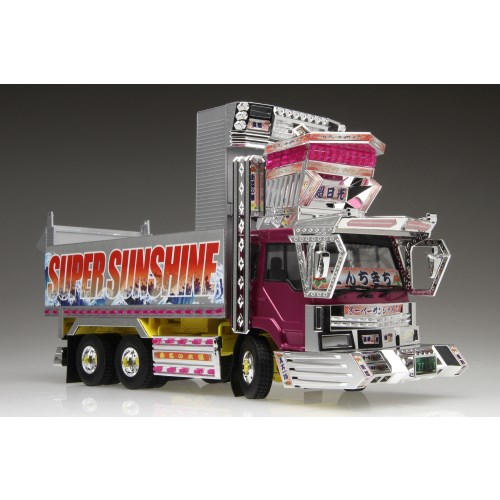 ザ☆デコトラ 虎鐵、スーパーサンシャイン、ケンメリまとめ売り 1/32 スーパーサンシャイン - AOSHIMA SCALE MODEL LINEUP