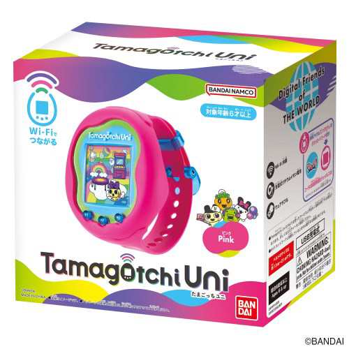 数量限定セット】Tamagotchi Uni Pink＆ギフトゥール宝箱クリスマス