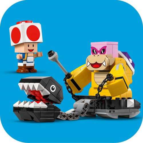  レゴ スーパーマリオ(TM) ロイと対決！ ピーチ城 71435おもちゃ 