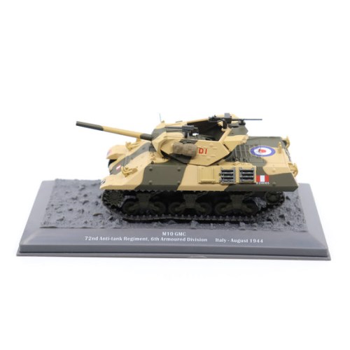 モーターシティクラシック 1／43 WW.II アメリカ軍 M10駆逐戦車 アメリカ陸軍第6機甲師団第72対戦車連隊 「1944年8月イタリア」 完成...._1