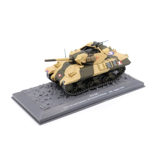 モーターシティクラシック 1／43 WW.II アメリカ軍 M10駆逐戦車 アメリカ陸軍第6機甲師団第72対戦車連隊 「1944年8月イタリア」 完成...._6