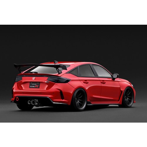 ignition model Honda Civic Type-R J’S Racing (FL5) Red (1／18 Scale)  【IG3937】 (ミニカー)_1