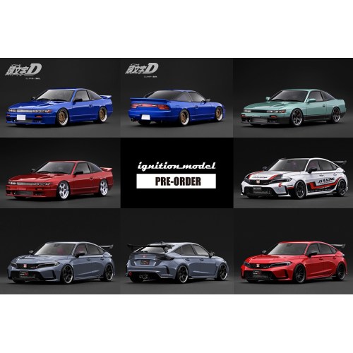 ignition model Honda Civic Type-R J’S Racing (FL5) Red (1／18 Scale)  【IG3937】 (ミニカー)_2