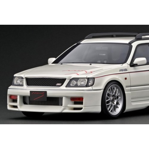 ignition model』 Nissan STAGEA 260RS (WGNC34) Pearl White (1