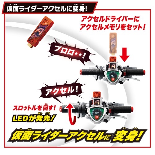 仮面ライダーW SUPER BEST 変身ベルト DXアクセルドライバーおもちゃ