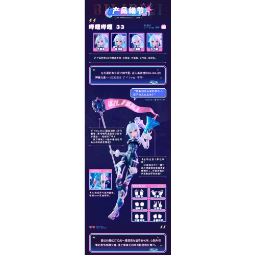 核金重構(Nuclear Gold Reconstruction) bilibili 33 スピードスリップストリーム 拜年紀 1／12 完成品アクションフィギュア(単体版)....