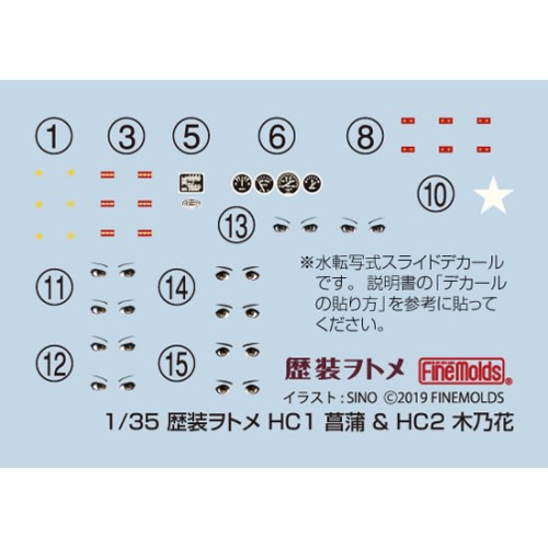 1／35 『歴装ヲトメ』 菖蒲(あやめ) w／くろがね四起 【HC1