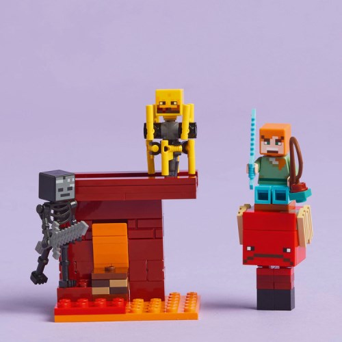 LEGO レゴ マインクラフト ネザーの溶岩バトル 21266おもちゃ こども 