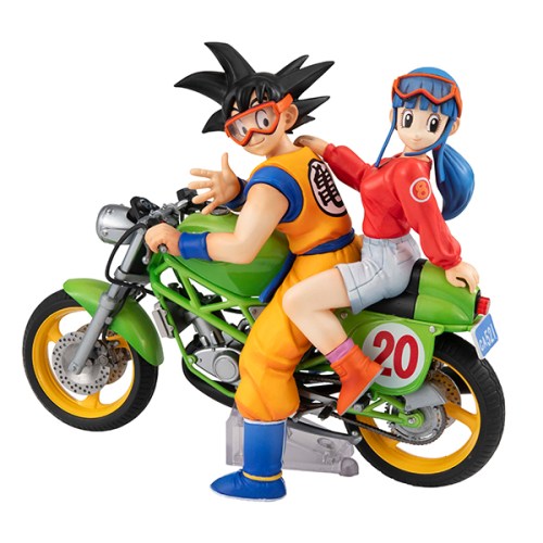デスクトップリアルマッコイ 『ドラゴンボールZ』 05 孫悟空＆チチ -限定復刻仕様版- (塗装済み完成品フィギュア)
