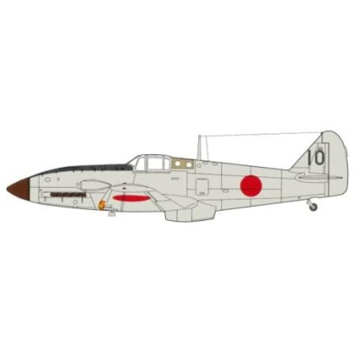 1／72 帝国陸軍 三式戦闘機 飛燕二型改 (ファストバック型) 【FP19】 (プラモデル)おもちゃ プラモデル｜au PAY マーケット