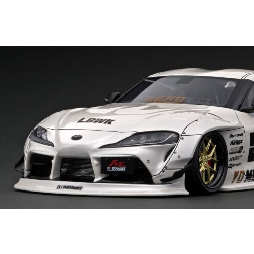 ignition model』 LB-WORKS TOYOTA SUPRA (A90) White (1／18