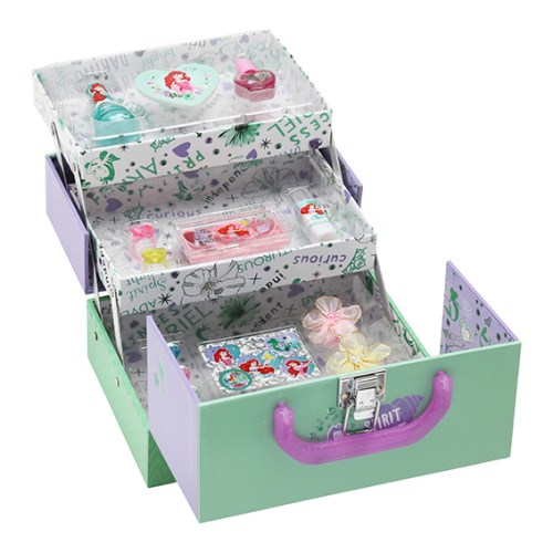 ディズニー バニティメイクボックス アリエルおもちゃ こども 子供 女の子 メイク セット 6歳 リトルマーメイド アリエル の通販はau Pay マーケット ハピネット オンライン