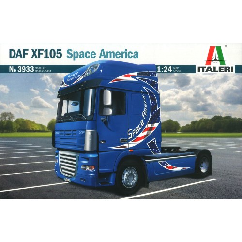 イタレリ 1／24 DAF XF105 スペースアメリカキャブ【IT3933】 (プラモデル) 【再販】