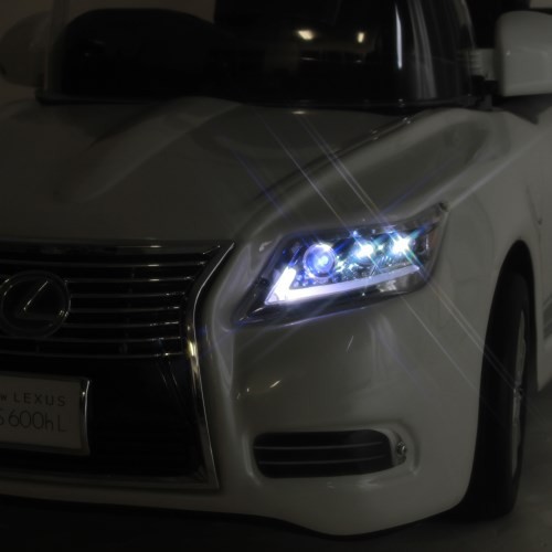 新型 レクサス (LEXUS) LS600hL ペダルカー パールホワイト NLW-N