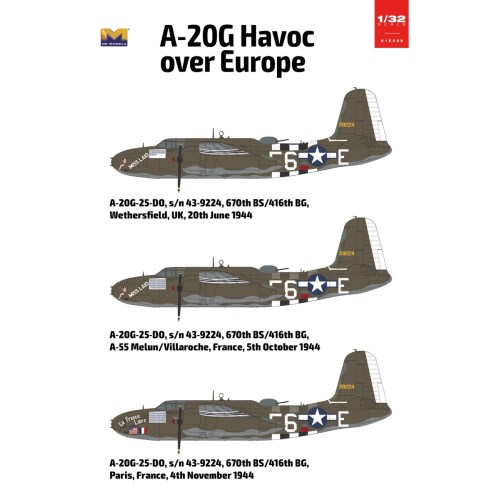 1／32 A-20G ハボック ’ヨーロッパ戦線’(フルインテリア) 【01E039】 (プラモデル)_6