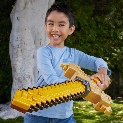 マインクラフト 秒で武器が変形！剣とツルハシおもちゃ こども 子供