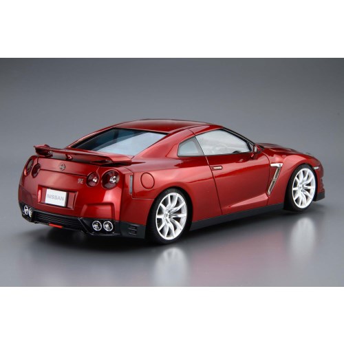 アオシマ ニッサン R35 GT-R ピュアエディション'14 1／24 【ザ