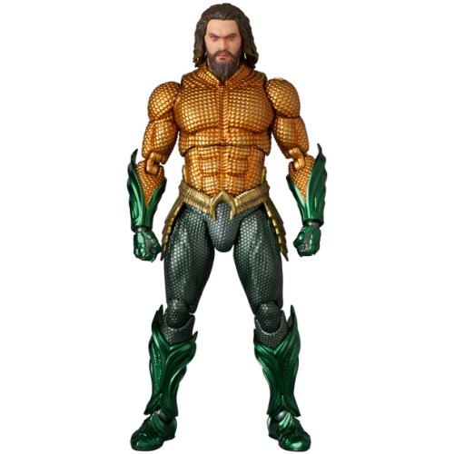 MAFEX 『AQUAMAN AND THE LOST KINGDOM』 AQUAMAN(GOLD ＆ GREEN SUIT) (可動式フィギュア)
