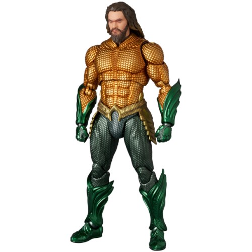 MAFEX 『AQUAMAN AND THE LOST KINGDOM』 AQUAMAN(GOLD ＆ GREEN SUIT) (可動式フィギュア)