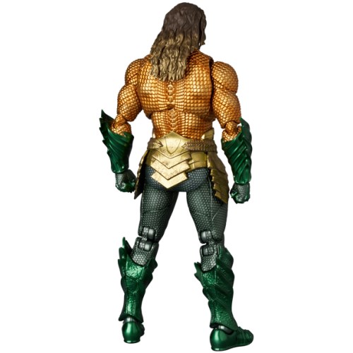 MAFEX 『AQUAMAN AND THE LOST KINGDOM』 AQUAMAN(GOLD ＆ GREEN SUIT) (可動式フィギュア)
