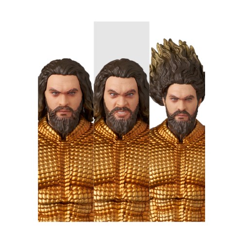 MAFEX 『AQUAMAN AND THE LOST KINGDOM』 AQUAMAN(GOLD ＆ GREEN SUIT) (可動式フィギュア)