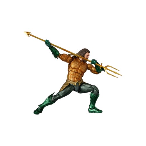 MAFEX 『AQUAMAN AND THE LOST KINGDOM』 AQUAMAN(GOLD ＆ GREEN SUIT) (可動式フィギュア)