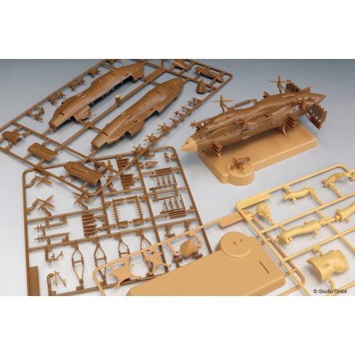 超レア！！ 1／750　新品 天空の城ラピュタ・飛行戦艦「ゴリアテ」完全木製模型 天空の城ラピュタ 飛行戦艦 ゴリアテ プラモデル