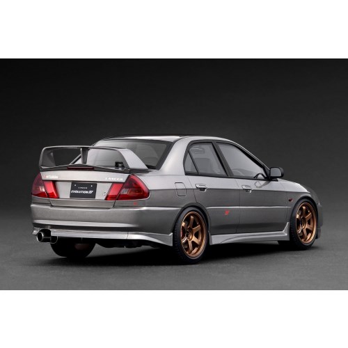ignition model Mitsubishi LANCER EVOLUTION IV (CN9A) Gun Metallic (1／18 Scale) 【IG3851】 (ミニカー)