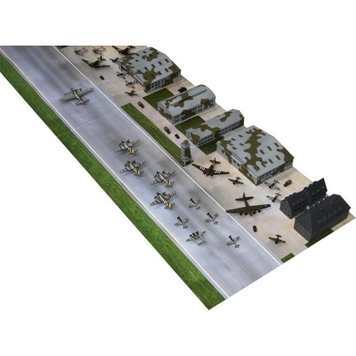 1／700 WWII アメリカ陸軍航空隊基地 【SPS01】 (プラモデル)の