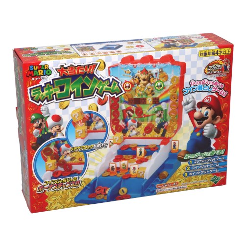 スーパーマリオ 大当たり！ラッキーコインゲームおもちゃ こども 子供