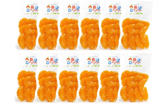 農園直送 冷凍 島デコちゃん (冷凍不知火) 1房タイプ 12個入　数量限定販売 送料込み　柑橘　みかん　大崎下島上神農園_1