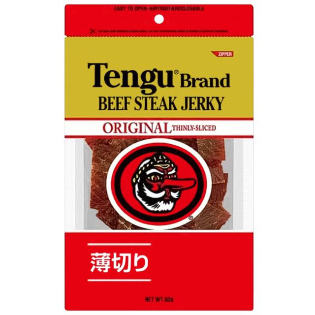 テングビーフジャーキー ４８袋セット（２４×２） 送料無料　薄切り　大容量 業務用 おつまみ 天狗_1