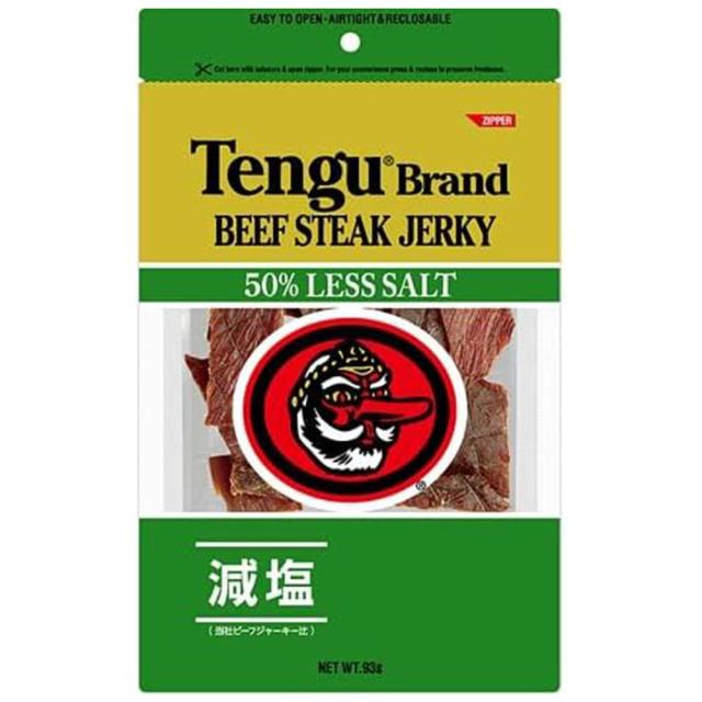 テングビーフジャーキー ４８袋セット（２４×２） 送料無料　減塩　大容量 業務用 おつまみ 天狗_1