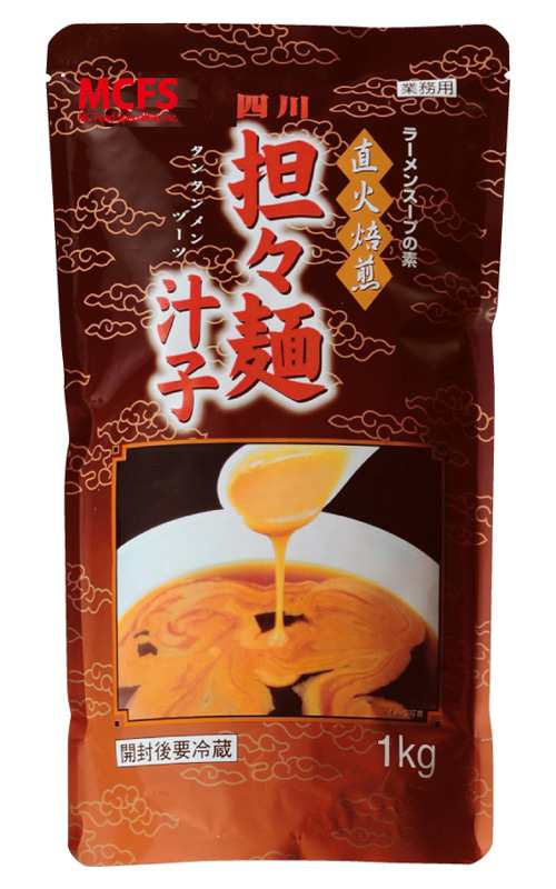 【三菱商事ﾗｲﾌｻｲｴﾝｽ】 四川担々麺汁子 1KG 常温 3セット