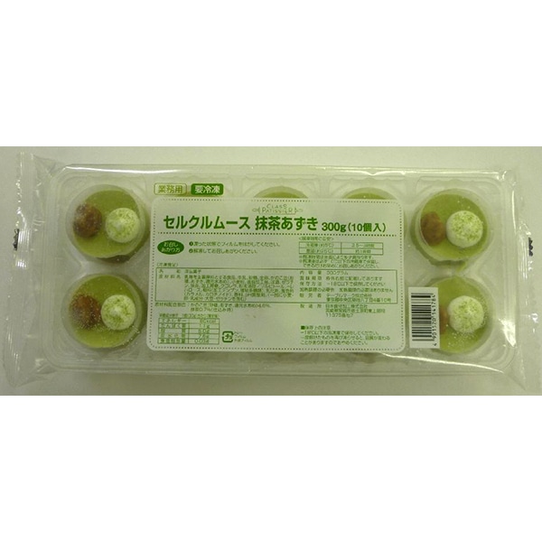テーブルマーク】 セルクルムース 抹茶あずき 30G 10食入 冷凍の通販は