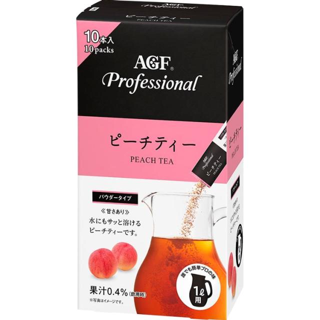 【味の素AGF】 AGF プロフェッショナル ピーチティー 1L用 10食入 常温 2セット_1