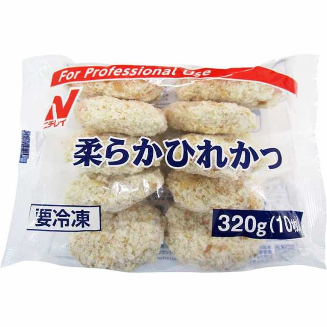 PAY　NIGIWAI　冷凍の通販はau　ニチレイフーズ】　10食入　PAY　32G　柔らかひれかつ　au　マーケット　マーケット－通販サイト