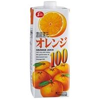 【ジューシー】 JCオレンジ100% 1L 常温 3セット