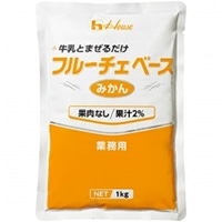 【ハウス食品】 フルーチェベース みかん 1KG 常温 2セット