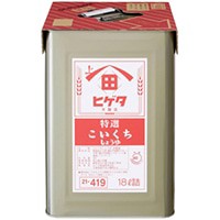 【ヒゲタ醤油】 醤油P特選こいくち(缶) 18L 常温 5セット