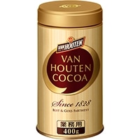 【片岡物産】 バンホーテン) ピュアココア 400G 常温 5セット