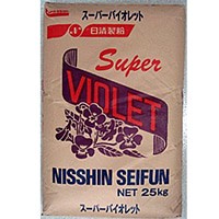 【日清製粉】 スーパーバイオレット 25KG 常温 3セット