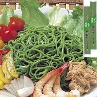 【池島フーズ】 茶そば 彩(早ゆで) 110G 50食入 常温の通販は