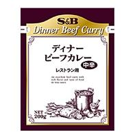 【エスビー食品】 GFレストランディナービーフカレー中辛 200G 30食入 常温 3セット 24,893円
